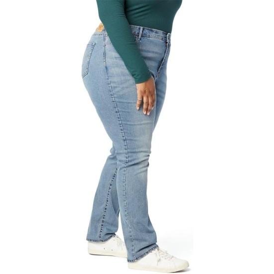 Levi Strauss Signature Gold Women's Modern Bootcut Jean Pants Mid-Rise Stretch Denim (Also Available in Plus)