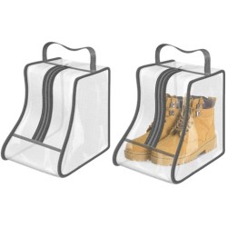 Hewnda Portable 2 Pack Boots Storage, Short Boots Storage/Protector Bag,Grey Portable waterproof storage bags are used for travel storage, under the bed, wardrobe, shoe cabinet and other home storage Hewnda Portable 2 Pack Boots Storage, Short Boots Storage/Protector Bag,Grey Portable waterproof storage bags are used for travel storage, under the bed, wardrobe, shoe cabinet and other home storage