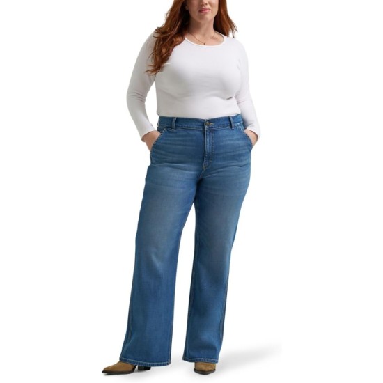 Lee Women's Plus Size Legendary A-line Jean Lee Women's Plus Size Legendary A-line Jean