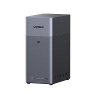 UGREEN NAS DH2300 2-Bay Desktop NASync, Support Capacity 60TB (Diskless), Remote Access, AI Photo Album, Beginner Friendly System, 4GB on Board RAM,1GbE, 4K HDMI, Network Attached Storage(Diskless)