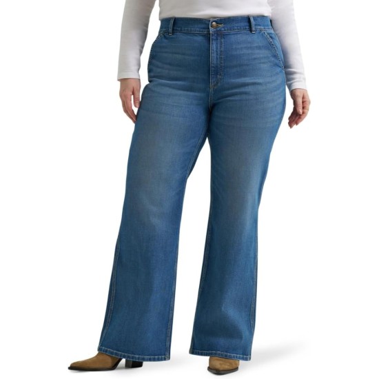 Lee Women's Plus Size Legendary A-line Jean Lee Women's Plus Size Legendary A-line Jean