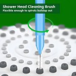 Shower Head Cleaner Tool Set, Multi-Size Shower Head Cleaning Brush for Small Hole Anti-Clogging Nozzle with Storage Boxes, Picks Fitting Nozzle Unclogger for Household Bathroom (30 Pcs)