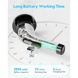 Electric Spin Scrubber for Cleaning Bathroom: Cordless Power Shower Scrubber - Electric Cleaning Brush for Tile Tub Electric Spin Scrubber for Cleaning Bathroom: Cordless Power Shower Scrubber - Electric Cleaning Brush for Tile Tub