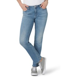 Lee Women's Legendary Mid Rise Straight Leg Jean