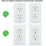 WALI Outlet Shelf Wall Holder, Bathroom Shelf up to 10lbs Standard Vertical Duplex Wall Organizer for Smart Home Decor Space Saving Power Tools, Toothbrush (OLS001-W), 1 Pack, White WALI Outlet Shelf Wall Holder, Bathroom Shelf up to 10lbs Standard Vertical Duplex Wall Organizer for Smart Home Decor Space Saving Power Tools, Toothbrush (OLS001-W), 1 Pack, White