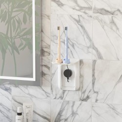 WALI Outlet Shelf Wall Holder, Bathroom Shelf up to 10lbs Standard Vertical Duplex Wall Organizer for Smart Home Decor Space Saving Power Tools, Toothbrush (OLS001-W), 1 Pack, White WALI Outlet Shelf Wall Holder, Bathroom Shelf up to 10lbs Standard Vertical Duplex Wall Organizer for Smart Home Decor Space Saving Power Tools, Toothbrush (OLS001-W), 1 Pack, White