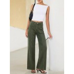 Sidefeel Womens Wide Leg Jeans High Waisted Stretchy Straight Leg Baggy Denim Pants Sidefeel Womens Wide Leg Jeans High Waisted Stretchy Straight Leg Baggy Denim Pants