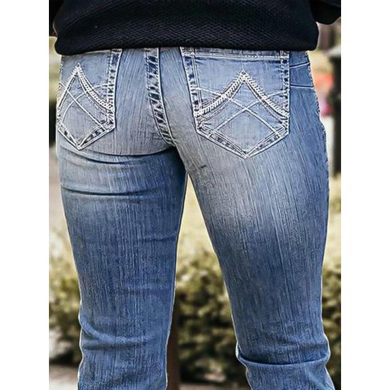 Flamingals Boot Cut Jeans for Women Mid Waist Tummy Control Trendy Flare Jeans Straight Denim Pants Flamingals Boot Cut Jeans for Women Mid Waist Tummy Control Trendy Flare Jeans Straight Denim Pants