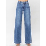 Astylish Women's High Waisted Wide Leg Straight Jeans Astylish Women's High Waisted Wide Leg Straight Jeans