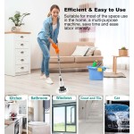 MGLSDeet Electric Spin Scrubber Scrub Brush, Rechargeable Cleaning Brush with 8 in 1 Replaceable Brush Heads, Cordless Power Spin Scrubber 90Mins for Bathroom Shower Bathtub Glass Car