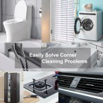 Crevice Cleaning Brush，Hard-Bristled Grout Brush，2026 New Multifunctional Gap Cleaning Brush Tool，Dead Corners Brushes for Bathroom Kitchen Tiles Window Door Slots，3pcs