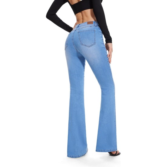 FLYING BANANA Women's High Waisted Butt Lifting Stretch Bootcut Jeans FLYING BANANA Women's High Waisted Butt Lifting Stretch Bootcut Jeans