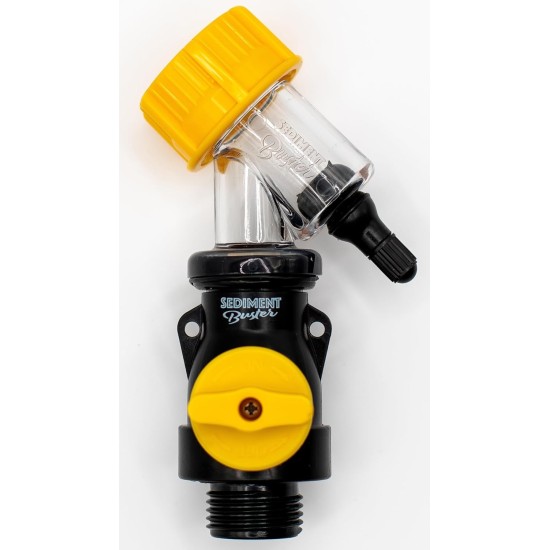 Water Heater Tool UL Verified V699054 – Flushes, Cleans, Drains, Breaks Up Sediment Clogs from Electric or Gas Water Heaters – Easy to Use