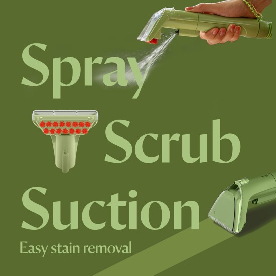 BISSELL Little Green Multi-Purpose Portable Carpet and Upholstery Cleaner, Car and Auto Detailer, with Exclusive Specialty Tools, Green, 1400B BISSELL Little Green Multi-Purpose Portable Carpet and Upholstery Cleaner, Car and Auto Detailer, with Exclusive Specialty Tools, Green, 1400B