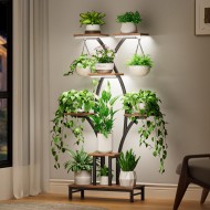 Plant Stand Indoor with Grow Lights - 7 Tiered Metal Corner Shelf for Multiple Plants, 63" Corner Plant Stand for Indoor Plants, X-Shaped Plant Rack for Home, Living Room, Office & Patio Decor Plant Stand Indoor with Grow Lights - 7 Tiered Metal Corner Shelf for Multiple Plants, 63" Corner Plant Stand for Indoor Plants, X-Shaped Plant Rack for Home, Living Room, Office & Patio Decor