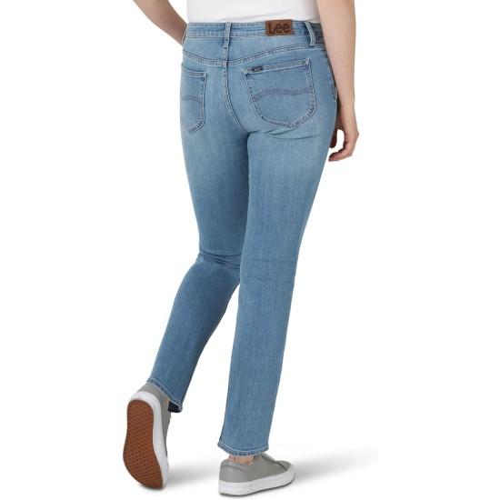 Lee Women's Legendary Mid Rise Straight Leg Jean