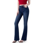 FLYING BANANA Women's Curvy Stretchy Bootcut Flare Denin Jeans FLYING BANANA Women's Curvy Stretchy Bootcut Flare Denin Jeans