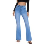 FLYING BANANA Women's High Waisted Butt Lifting Stretch Bootcut Jeans FLYING BANANA Women's High Waisted Butt Lifting Stretch Bootcut Jeans