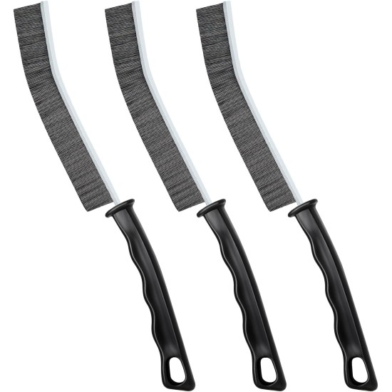 Crevice Cleaning Brush，Hard-Bristled Grout Brush，2026 New Multifunctional Gap Cleaning Brush Tool，Dead Corners Brushes for Bathroom Kitchen Tiles Window Door Slots，3pcs