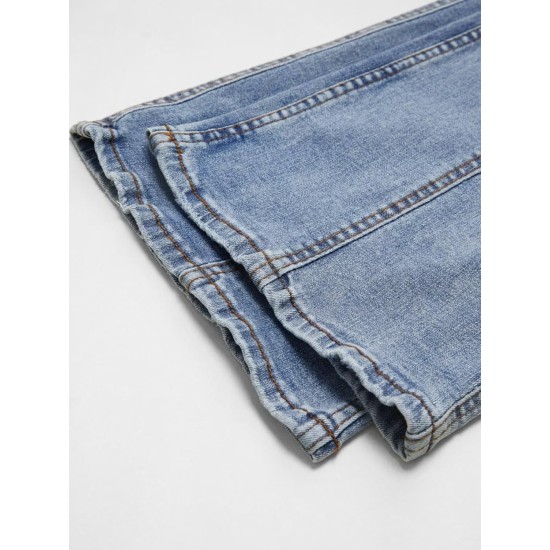 Flamingals Boot Cut Jeans for Women Mid Rise Butt Lifting Stretchy Trendy Bell Bottom Flare Denim Jeans Flamingals Boot Cut Jeans for Women Mid Rise Butt Lifting Stretchy Trendy Bell Bottom Flare Denim Jeans