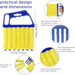 4Pcs Window Venetian Blind Cleaner Duster Tool,Washable 7 Fingers Dusting Cleaner and Air Vent Cleaner,Shutter Brush,Blinds Air Conditioner Keyboard Fan Duster Dirt Housekeeping Tool 4Pcs Window Venetian Blind Cleaner Duster Tool,Washable 7 Fingers Dusting Cleaner and Air Vent Cleaner,Shutter Brush,Blinds Air Conditioner Keyboard Fan Duster Dirt Housekeeping Tool