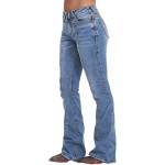 Flamingals Boot Cut Jeans for Women Mid Rise Butt Lifting Stretchy Trendy Bell Bottom Flare Denim Jeans Flamingals Boot Cut Jeans for Women Mid Rise Butt Lifting Stretchy Trendy Bell Bottom Flare Denim Jeans