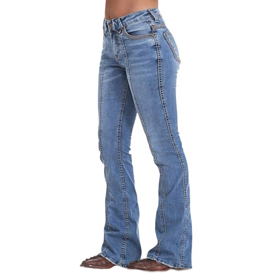 Flamingals Boot Cut Jeans for Women Mid Rise Butt Lifting Stretchy Trendy Bell Bottom Flare Denim Jeans Flamingals Boot Cut Jeans for Women Mid Rise Butt Lifting Stretchy Trendy Bell Bottom Flare Denim Jeans