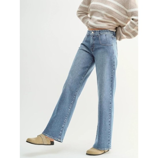 EMMIOL Baggy Jeans Women Straight Leg Mid Rise Boyfriend Wide Leg High Waisted Cute Trendy Y2K Loose Fit Pants Stretchy EMMIOL Baggy Jeans Women Straight Leg Mid Rise Boyfriend Wide Leg High Waisted Cute Trendy Y2K Loose Fit Pants Stretchy