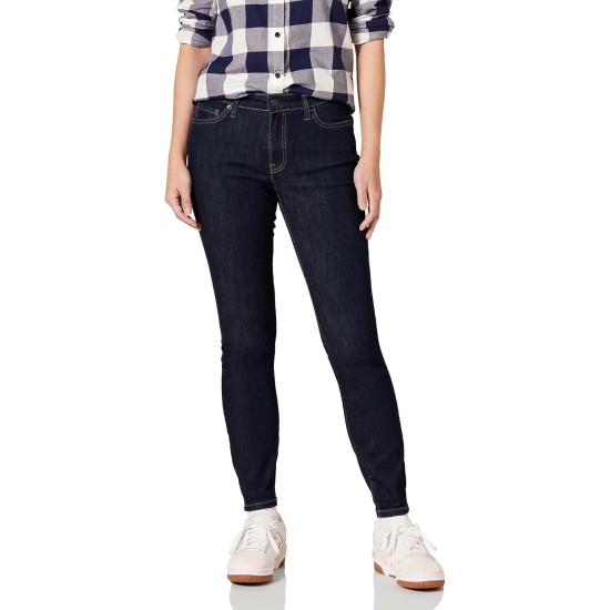 Amazon Essentials Women's Mid-Rise Stretchy Skinny Jeans