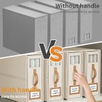 4 Pack Foldable Bed Sheets Set Organizers and Storage(King & Queen Size),Linen Fabric Closet Organizers with Window,Folding Bedding Storage Box for Bedsheets and Pillow Cube Organizer-Beige 4 Pack Foldable Bed Sheets Set Organizers and Storage(King & Queen Size),Linen Fabric Closet Organizers with Window,Folding Bedding Storage Box for Bedsheets and Pillow Cube Organizer-Beige