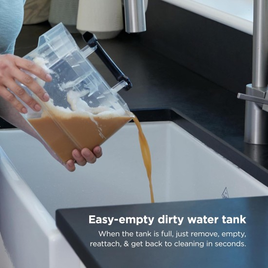 Shark StainStriker Portable Carpet Upholstery & Area Rug Cleaner, Stain & Odor Remover, Perfect for Car Interiors, Nordic Blue, PX202BRN