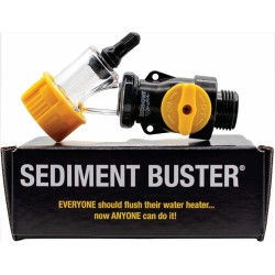 Water Heater Tool UL Verified V699054 – Flushes, Cleans, Drains, Breaks Up Sediment Clogs from Electric or Gas Water Heaters – Easy to Use