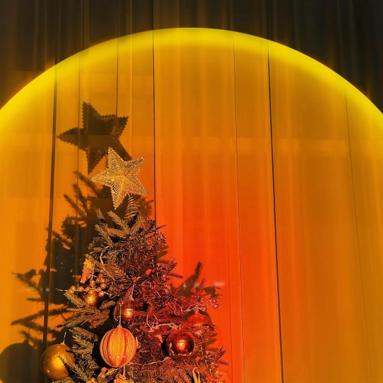 Sunset Lamp Projector,180 Degree Rotation Sun Projection Light Led Night Light Floor Lamp with USB Port,Sunset Lamps for Photography Party Bedroom Decor,Christmas Gifts for Women