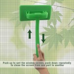MyLifeUNIT Mesh Screen Cleaner, Detachable Window Screen Cleaning Brush Washing Tool, Windows Screen Cleaner with Wet and Dry Dual-Use