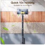 ScrubWiz Steam Mop with Detachable Handheld Steam Cleaner, 10-in-1 Multi Accessories, Quick 10s Heat, 350ml and 2-Level Steamer for Cleaning Floor, Carpet, BBQ Grill, Tile, and Grout, Gray ScrubWiz Steam Mop with Detachable Handheld Steam Cleaner, 10-in-1 Multi Accessories, Quick 10s Heat, 350ml and 2-Level Steamer for Cleaning Floor, Carpet, BBQ Grill, Tile, and Grout, Gray