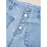 Sidefeel Women's Wide Leg Jeans High Waisted Zimbaplatinum Stretchy Straight Leg Jeans Buttoned Loose Denim Pants with Pocket Sidefeel Women's Wide Leg Jeans High Waisted Zimbaplatinum Stretchy Straight Leg Jeans Buttoned Loose Denim Pants with Pocket