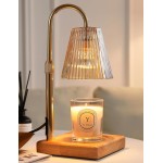 Candle Warmer Lamp with Timer, Dimmable Candle Warmer for Home Decor, Birthday Gifts for Women, Adjustable Height Wax Melt Warmer with 2 Bulbs Candle Warmer Lamp with Timer, Dimmable Candle Warmer for Home Decor, Birthday Gifts for Women, Adjustable Height Wax Melt Warmer with 2 Bulbs