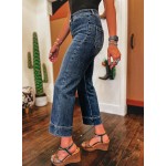 SHEWIN Women Wide Leg Jeans High Waisted Stretch Denim Pants Inseam 25-26 inch SHEWIN Women Wide Leg Jeans High Waisted Stretch Denim Pants Inseam 25-26 inch