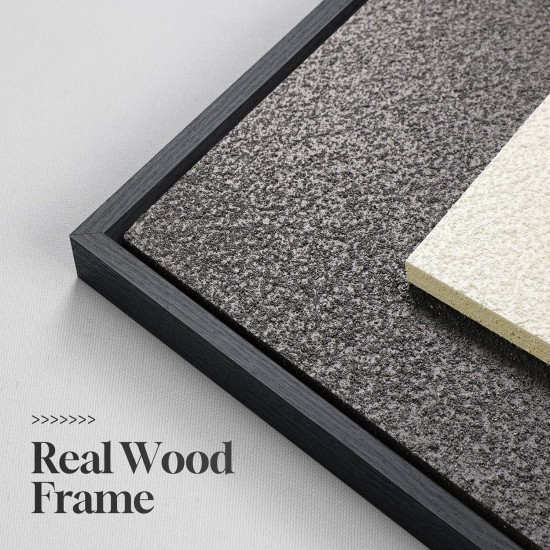 Framed Abstract 3D Textured Wall Art for Living Room, 3 Piece Modern Neutral Artwork for Walls, Brown White Geometric Sandstone Textured Painting for Bedroom, Home Office Decor-Total Size 30x60 Inch