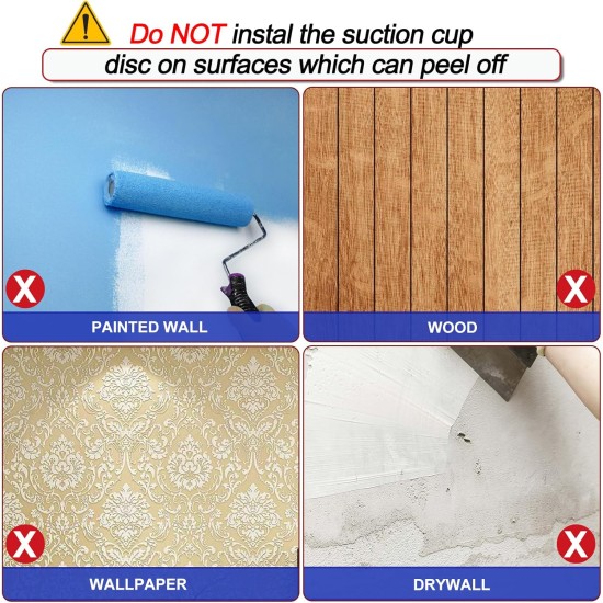 Suction Cup Hooks for Shower, Removable Towel Hooks for Bathroom Window Glass Door Wall, Bath Robe Looafh Wreath Hook for Hanging - 2 Pack, Black