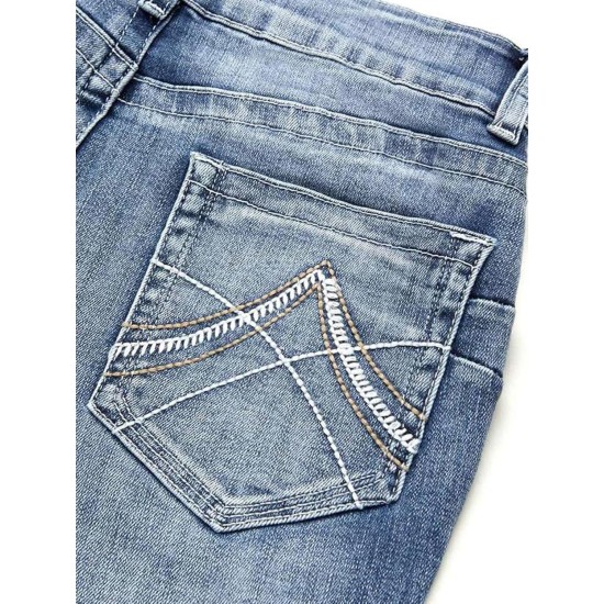 Flamingals Boot Cut Jeans for Women Mid Waist Tummy Control Trendy Flare Jeans Straight Denim Pants Flamingals Boot Cut Jeans for Women Mid Waist Tummy Control Trendy Flare Jeans Straight Denim Pants