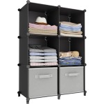 6-Cube Storage Organizer, Closet Organizer Storage Cabinet Shelf Bookcase Bookshelf with Metal Hammer, Storage Cubes Organizer Cabinet for Kids, Closet, Bedroom, Bathroom(11.8x11.8x11.8 inch)Black 6-Cube Storage Organizer, Closet Organizer Storage Cabinet Shelf Bookcase Bookshelf with Metal Hammer, Storage Cubes Organizer Cabinet for Kids, Closet, Bedroom, Bathroom(11.8x11.8x11.8 inch)Black