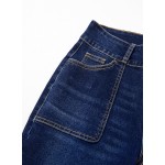 Sidefeel Women's Wide Leg Jeans High Waisted Stretchy Tummy Control Straight Leg Denim Pants Sidefeel Women's Wide Leg Jeans High Waisted Stretchy Tummy Control Straight Leg Denim Pants