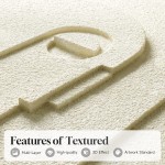 Framed Abstract 3D Textured Wall Art for Living Room, 3 Piece Modern Neutral Artwork for Walls, Brown White Geometric Sandstone Textured Painting for Bedroom, Home Office Decor-Total Size 30x60 Inch