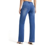 SEVEGO Tall Women's 34"/36"/38" Inseam Wide Leg Jeans High Waisted Stretchy Straight Loose Trendy Denim Pants Pockets SEVEGO Tall Women's 34"/36"/38" Inseam Wide Leg Jeans High Waisted Stretchy Straight Loose Trendy Denim Pants Pockets