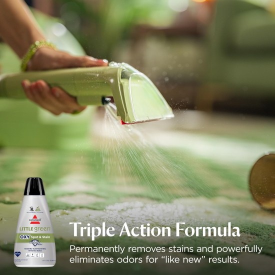 BISSELL Little Green Multi-Purpose Portable Carpet and Upholstery Cleaner, Car and Auto Detailer, with Exclusive Specialty Tools, Green, 1400B BISSELL Little Green Multi-Purpose Portable Carpet and Upholstery Cleaner, Car and Auto Detailer, with Exclusive Specialty Tools, Green, 1400B