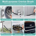 Crevice Cleaning Brush，Hard-Bristled Grout Brush，2026 New Multifunctional Gap Cleaning Brush Tool，Dead Corners Brushes for Bathroom Kitchen Tiles Window Door Slots，3pcs