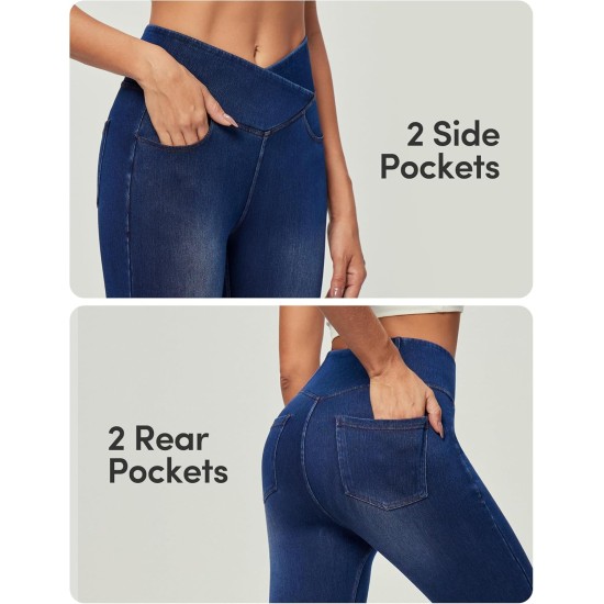 IUGA Stretchy Skinny Jeans for Women High Waist Pull on Jeggings Sweatpant Jeans Tummy Control Jean Leggings with Pockets IUGA Stretchy Skinny Jeans for Women High Waist Pull on Jeggings Sweatpant Jeans Tummy Control Jean Leggings with Pockets