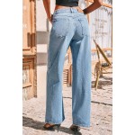 Cicy Bell Womens Wide Leg Baggy Jeans High Waisted Boyfriend Loose Denim Pants with Pockets