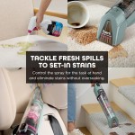 Shark StainForce Cordless Portable Spot, Stain, & Odor Remover System for Carpets, Area Rugs, Upholstery, Stairs, with Storage Caddy, Accessories, and Full-Size Cleaning Solution, HX101 (New)